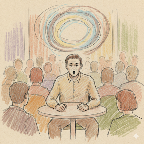 學了很久，但開不了口